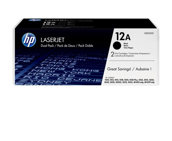 تونر مشکی اچ پی مدل 12A