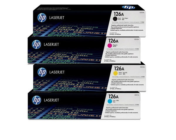 ست کارتریج اچ پی مدل HP 126a چهار تایی