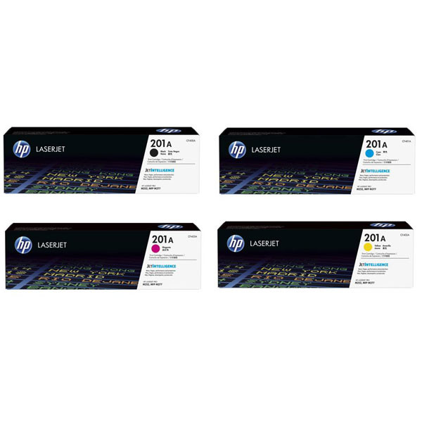 کارتریج رنگی لیزری اچ پی ست چهار رنگ hp 201A